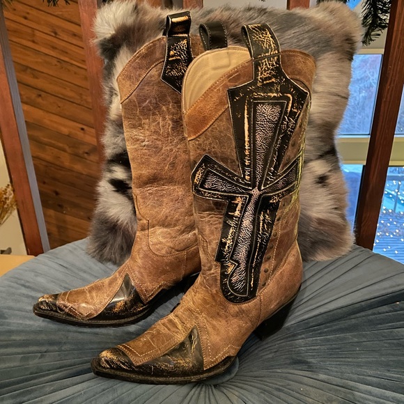 Stetson Shoes - Stetson leather western boots